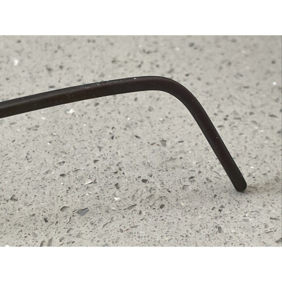 Nautica Eyeglasses Frames ONLY N7036 001 Brown Round Full Rim 46-21-135 - Picture 7 of 12